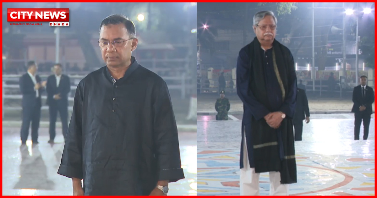 ভাষা শহীদদের শ্রদ্ধা জানালেন রাষ্ট্রপতি ও প্রধানমন্ত্রী