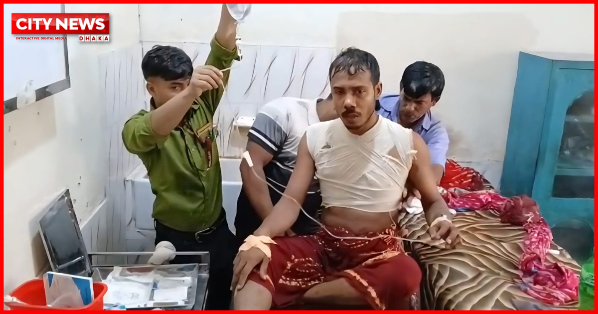 ঝালকাঠিতে জমির বিরোধে নারীসহ একই পরিবারের ৪ জনকে কুপিয়ে জখম