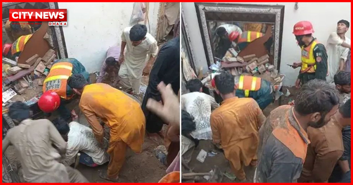 পাকিস্তানে কোচিং সেন্টারের ছাদ ধসে ১৪ শিশু নিহত, ১৯ জনকে উদ্ধার