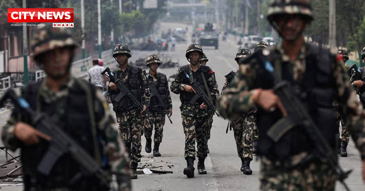 কাঠমান্ডুতে সেনা টহল, আন্দোলন ‘হাইজ্যাক’ হয়েছে বলে দাবি জেন-জির