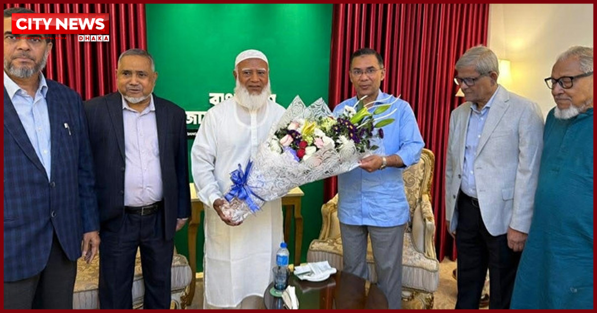জামায়াত আমিরের বাসায় তারেক রহমান
