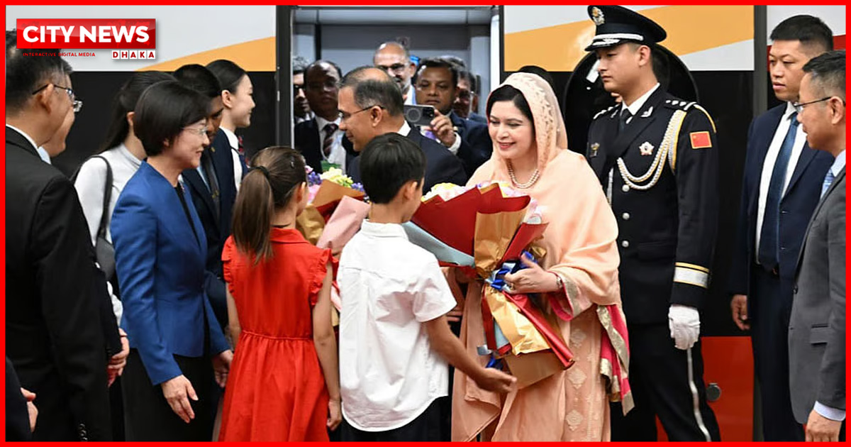 Tarique receives red carpet welcome in Beijing