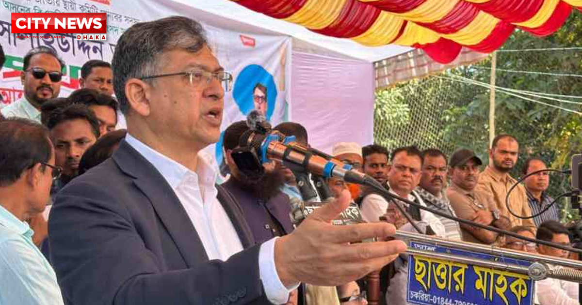 হাসিনা বাংলাদেশের অস্তিত্বে বিশ্বাস করেন না : সালাহউদ্দিন