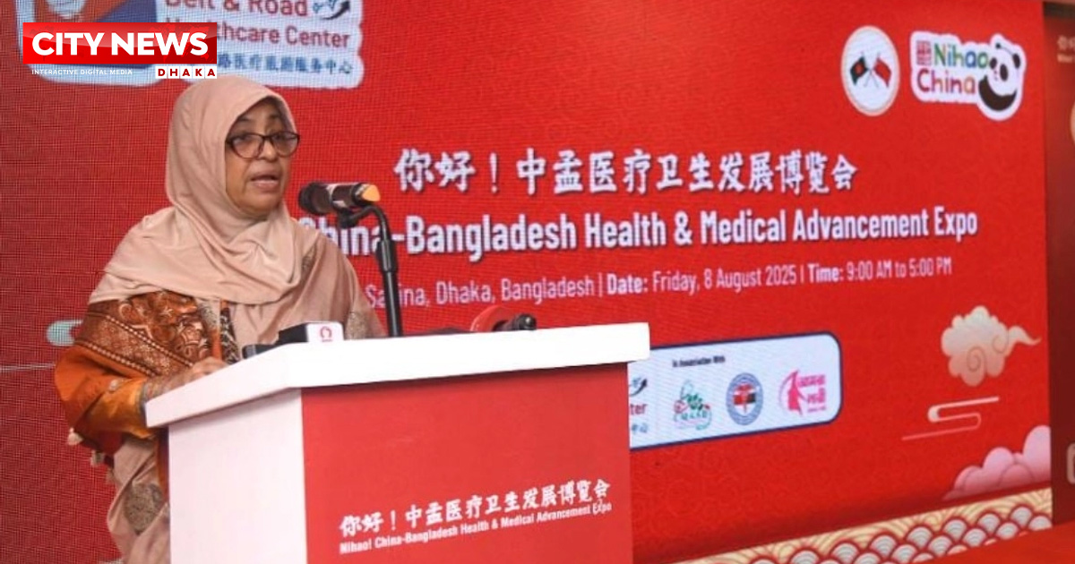 চীনের জনগণ-সরকারের প্রতি আমরা কৃতজ্ঞ: স্বাস্থ্য উপদেষ্টা