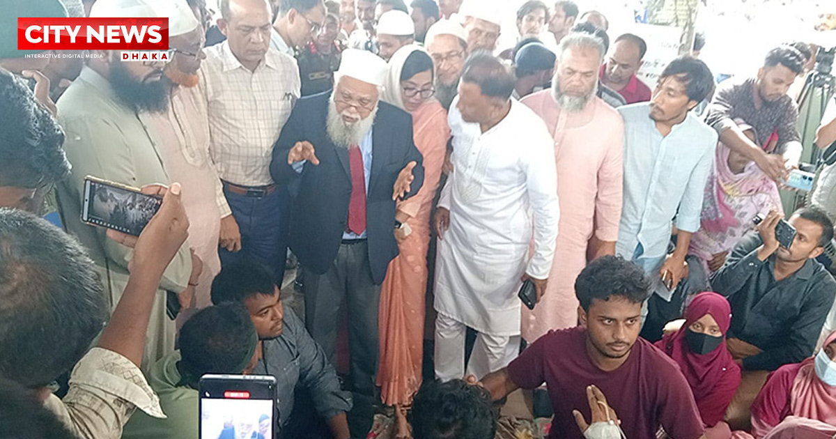 স্বাস্থ্য উপদেষ্টা না এলে অনশন ভাঙবেন না আন্দোলনকারীরা