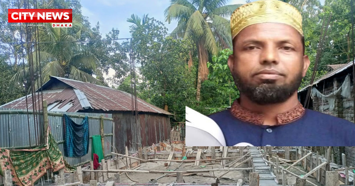 সুন্দরগঞ্জে জামায়াত নেতার নেতৃত্বে আদালতের আদেশ অমান্য করে ঘর নির্মাণ
