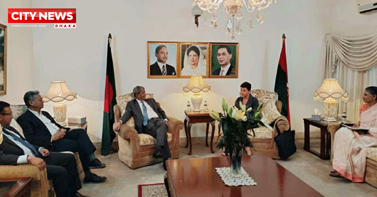 UN representative Gwyn Lewis meets BNP leaders