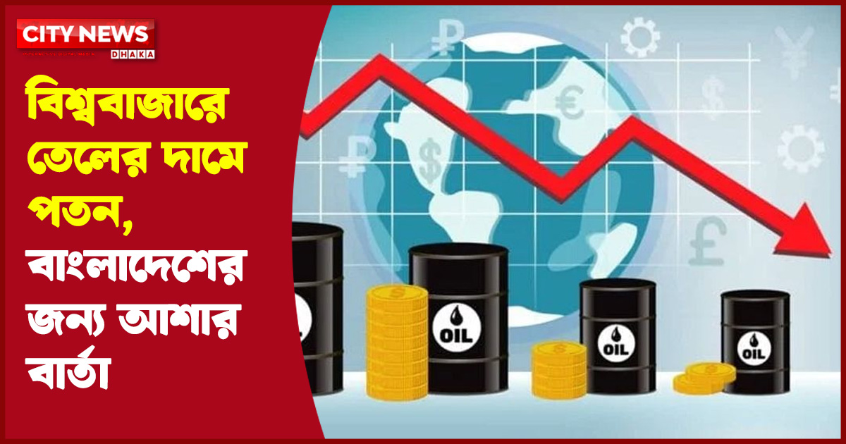 বিশ্ববাজারে তেলের দামে পতন, বাংলাদেশের জন্য আশার বার্তা