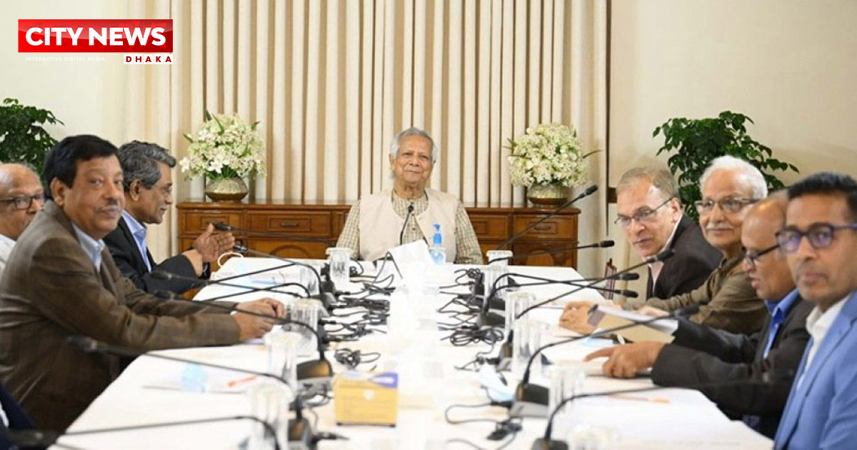 রাজনৈতিক দলগুলোর সঙ্গে ঐকমত্য কমিশনের বৈঠকে প্রধান উপদেষ্টা