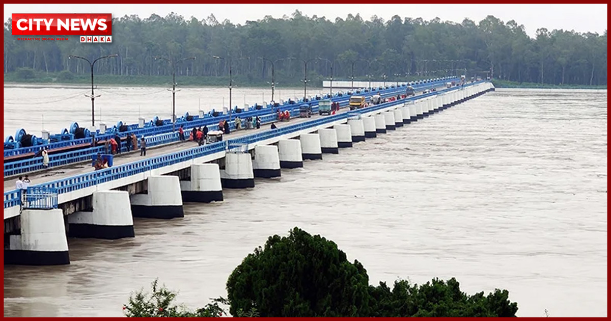তিস্তার পানি বিপৎসীমার ১৩ সেন্টিমিটার ওপরে