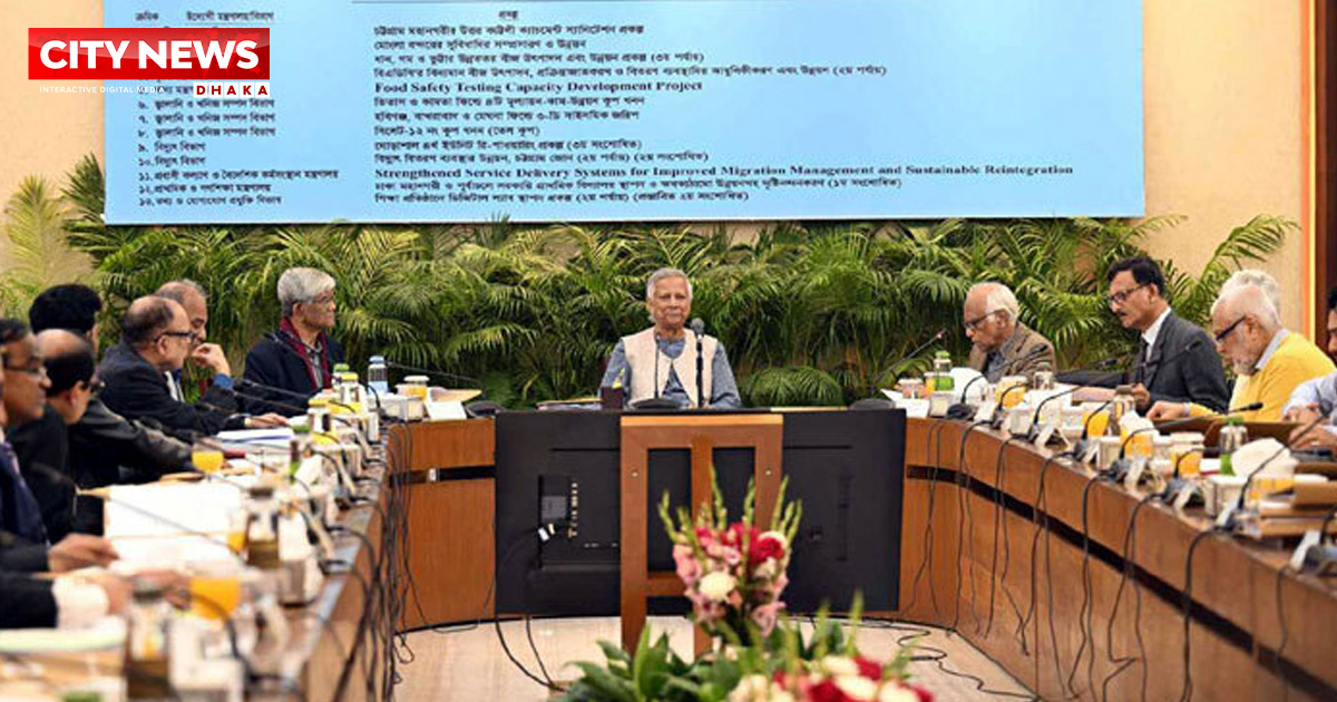 একনেকে ৬৫০৬ কোটি টাকার ১০ প্রকল্প অনুমোদন