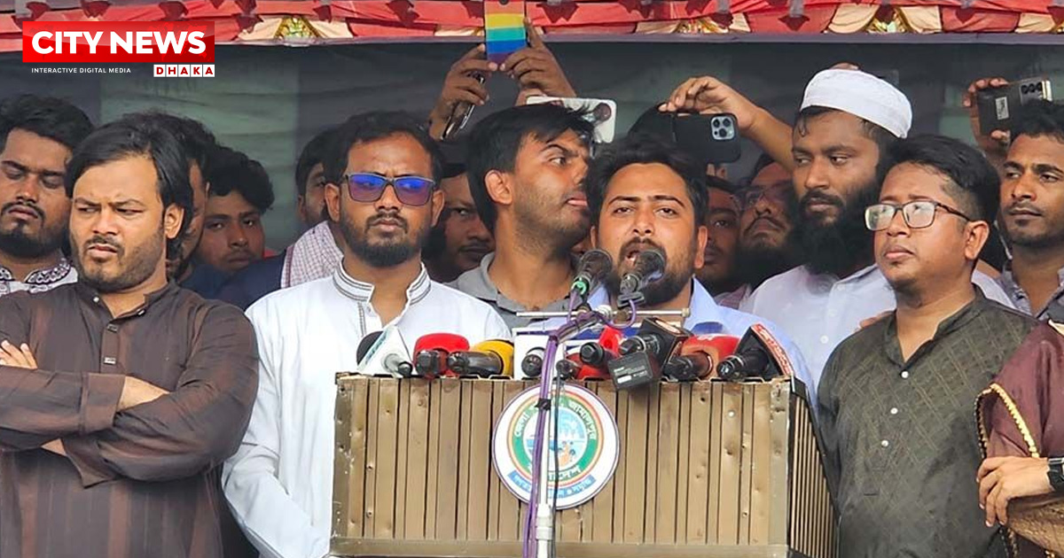 শুধু প্রধানমন্ত্রীর কথায় রাষ্ট্র চলবে না- এমন ব্যবস্থা চাই: নাহিদ