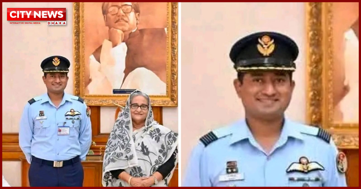 বিমান বাহিনীর হেফাজতে উইং কমান্ডার সাইফুর