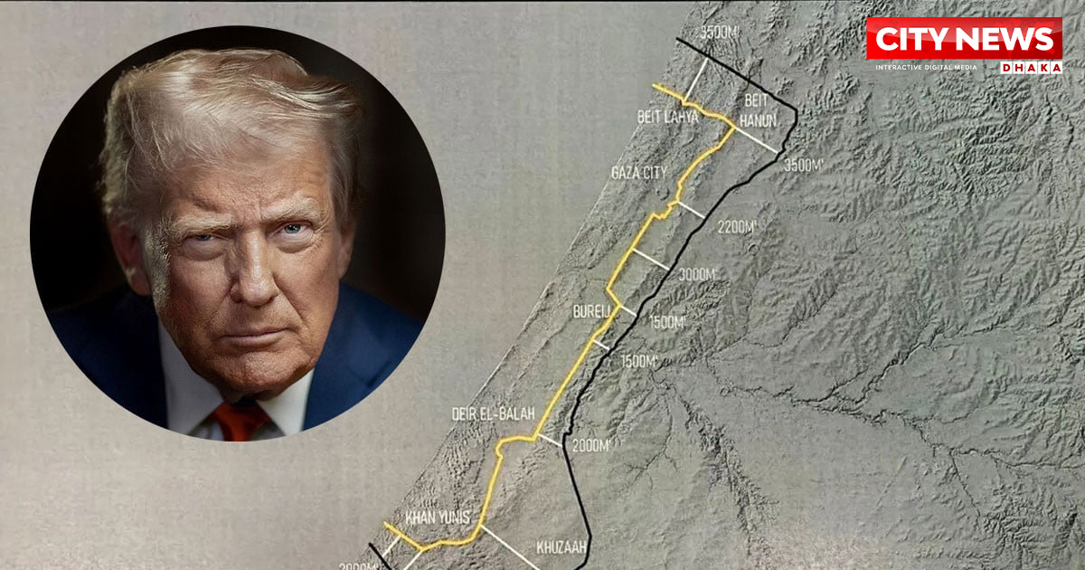 গাজা থেকে ইসরাইলি সেনা প্রত্যাহার যেভাবে হবে, রোডম্যাপ প্রকাশ ট্রাম্পের