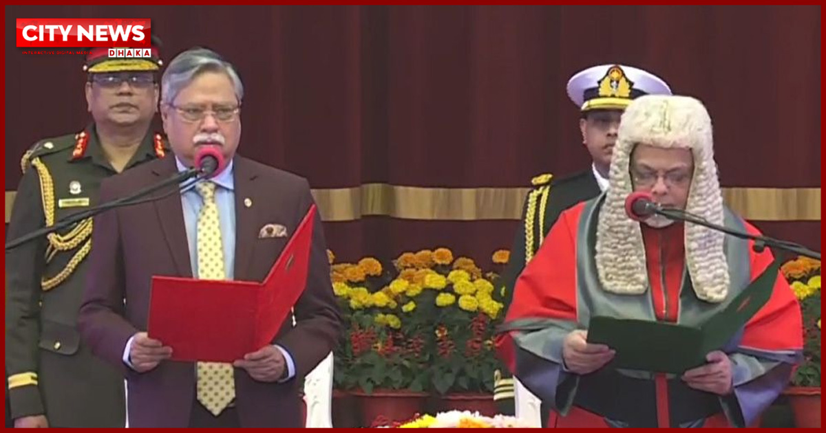 শপথ নিলেন নতুন প্রধান বিচারপতি