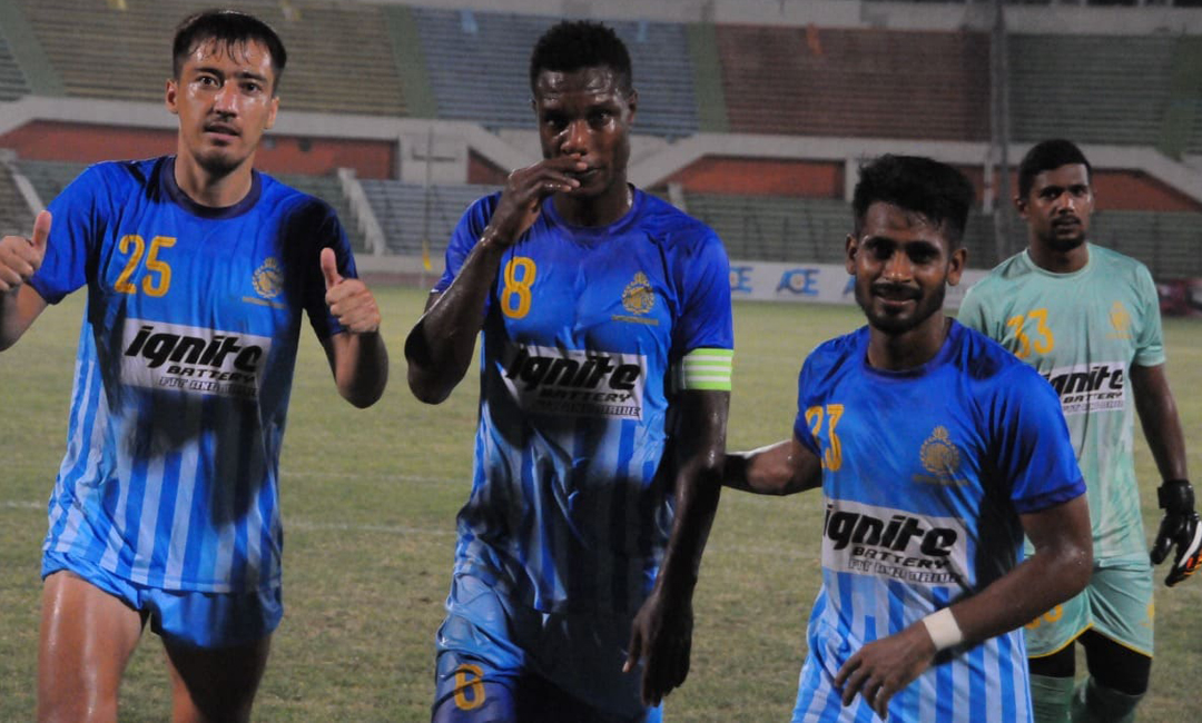 আরামবাগের বিপক্ষে ঘুরে দাঁড়াল চট্টগ্রাম আবাহনী