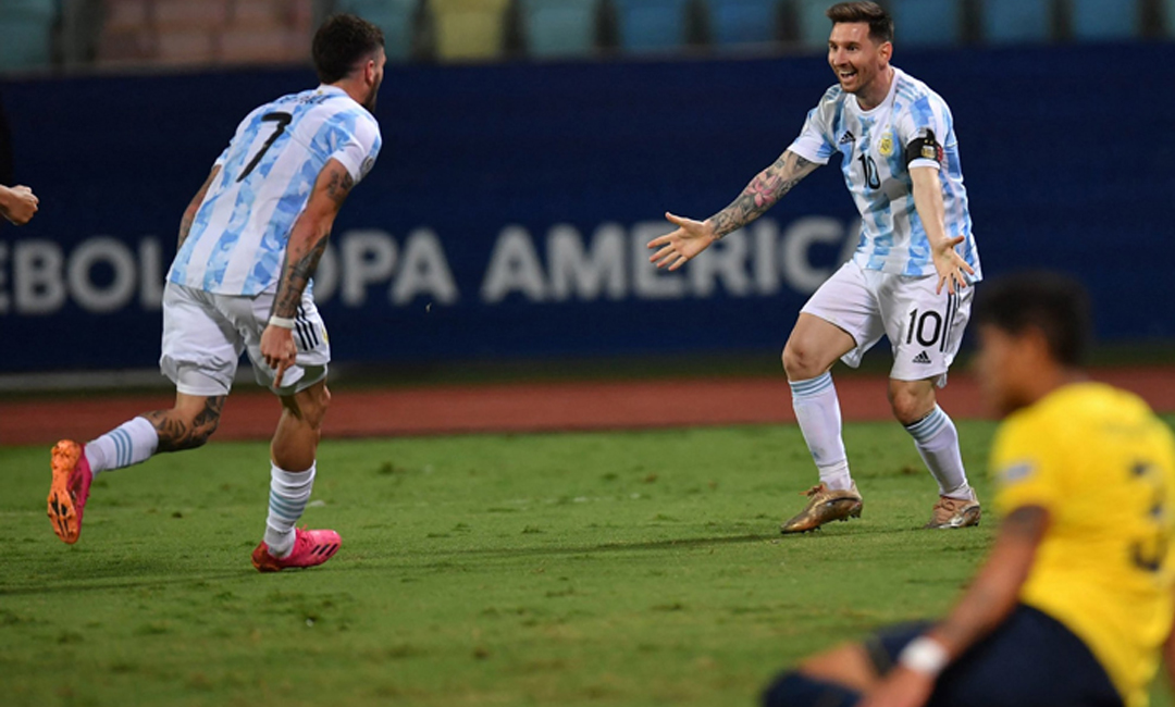 সেমিফাইনালে আর্জেন্টিনা