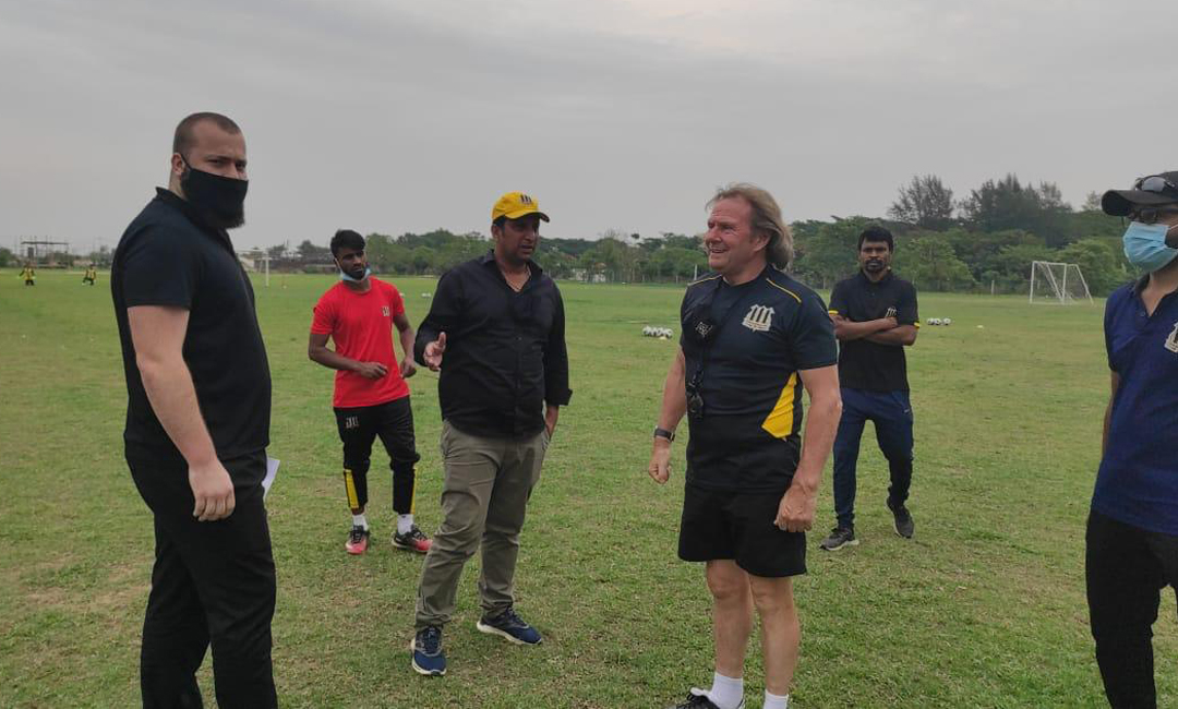 সাইফ স্পোর্টিং ক্লাব পরিদর্শন করেছেন ইভান র‌্যাজলগ