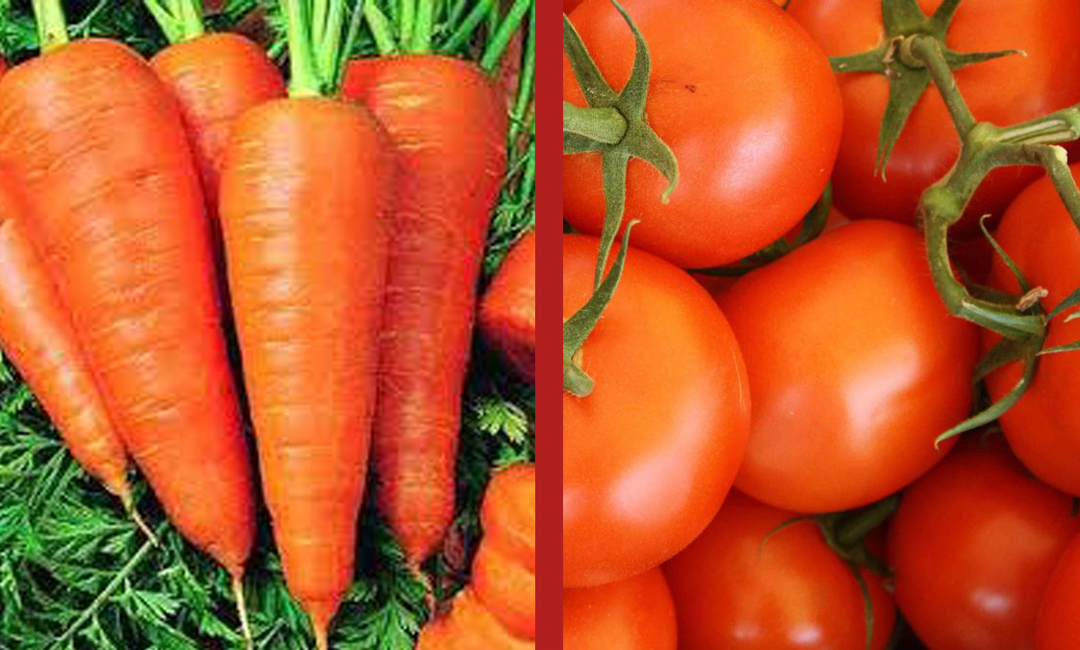 চড়া দামে বিক্রি হচ্ছে গাজর ও টমেটো