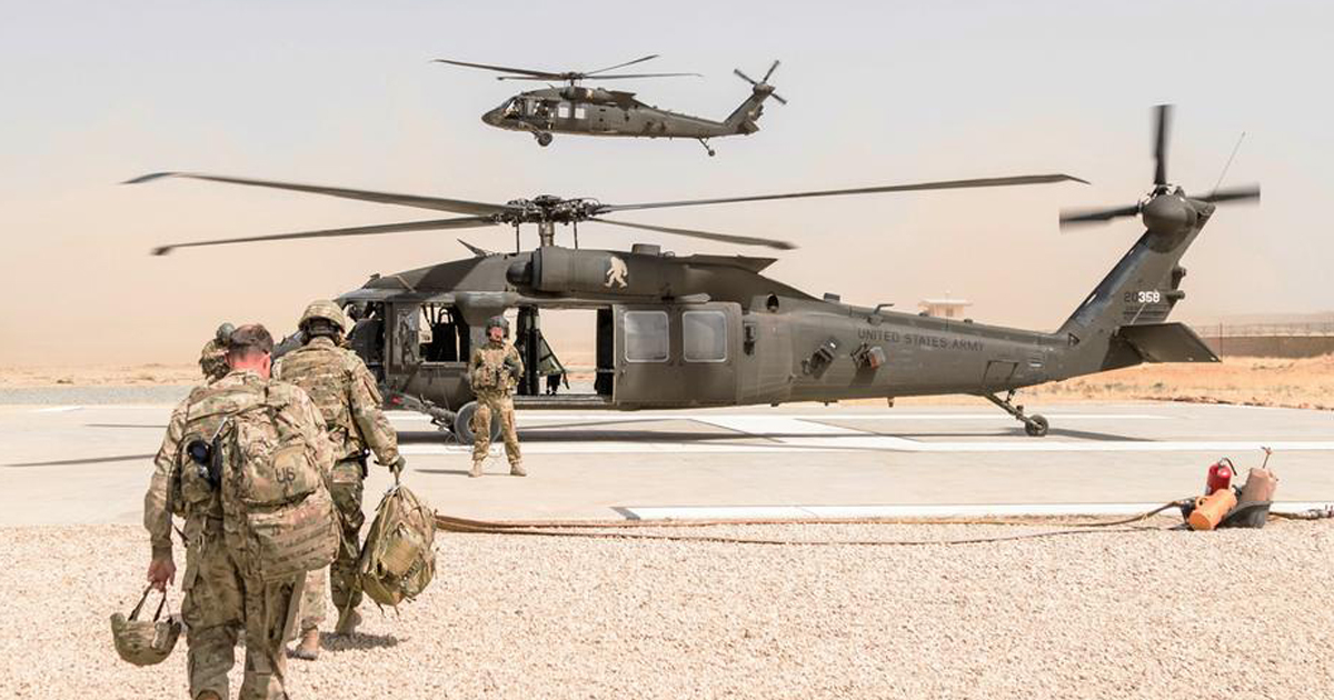 কঠোর নিরাপত্তায় কাবুল ছাড়ছেন যুক্তরাষ্ট্রের সেনারা