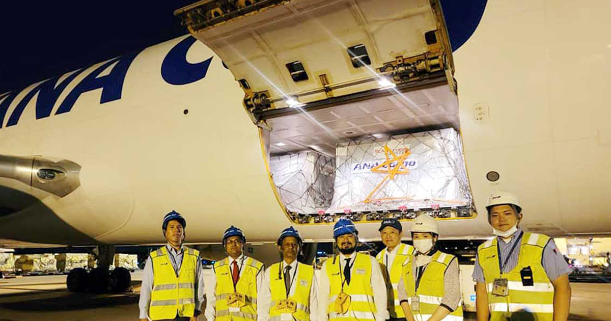 জাপান থেকে এল আরও ৭ লাখ ৮১ হাজার টিকা