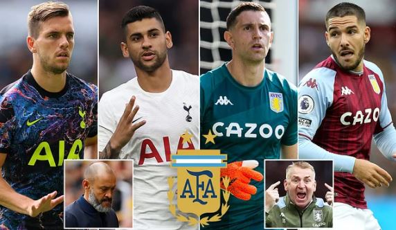 সেই চার ফুটবলারকে অব্যাহতি দিল আর্জেন্টিনা