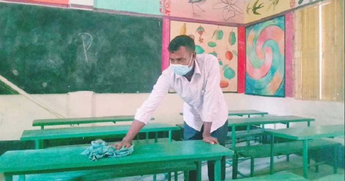 কাল থেকে খুলছে শিক্ষাপ্রতিষ্ঠান, চলছে শেষ প্রস্তুতি