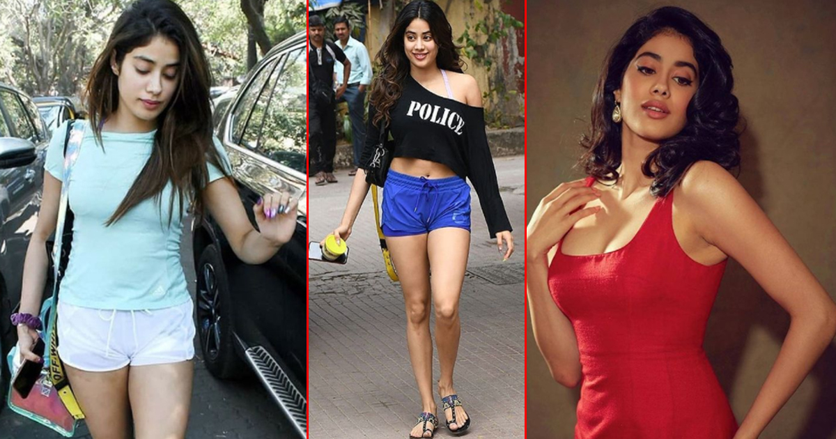 জাহ্নবী কাপুরের শরীরচর্চার ভিডিও ভাইরাল