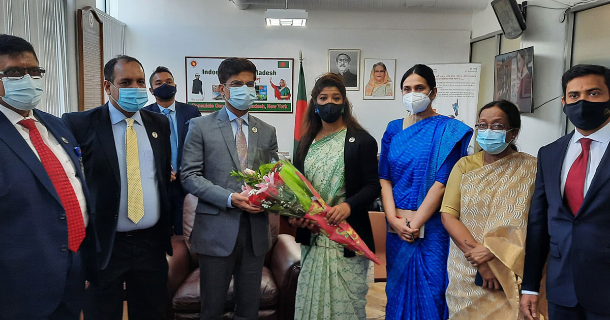 নিউইয়র্কে ই-পাসপোর্ট কার্যক্রম উদ্বোধন