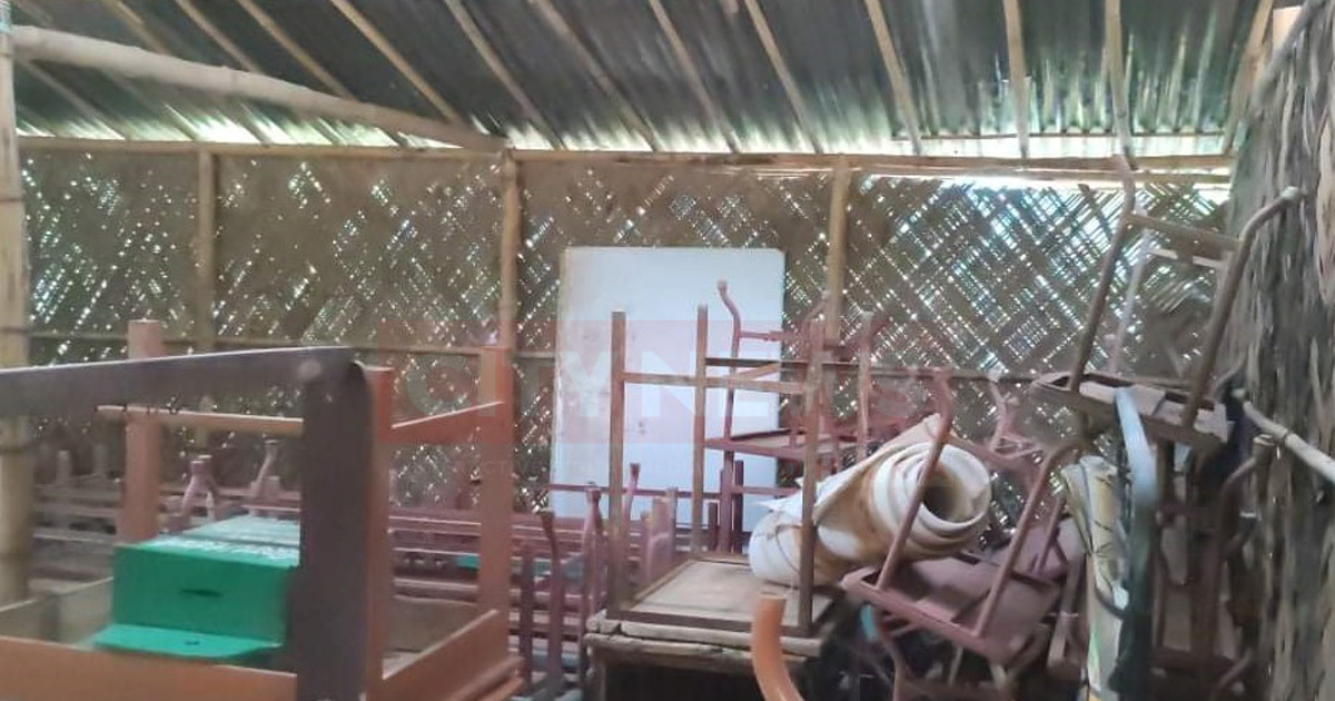 বিদ্যালয়ের কাজ ফেলে ঠিকাদার উধাও : অনিশ্চয়তা পাঠদান কার্যক্রমে