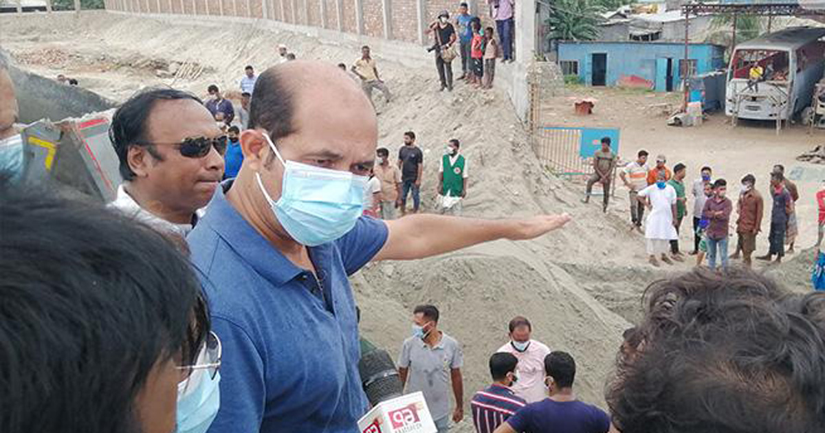 গাবতলী বেড়িবাঁধ এলাকায় ২০ বিঘা জমি উদ্ধার