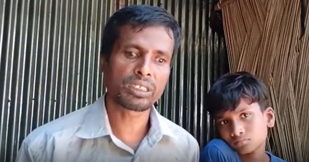 অন্ধ হয়েও জীবনযুদ্ধে থেমে নেই আবুল বাশার