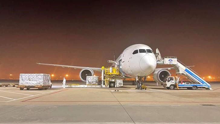 চীন থেকে সিনোফার্মের আরও ৫০ লাখ টিকা এসেছে