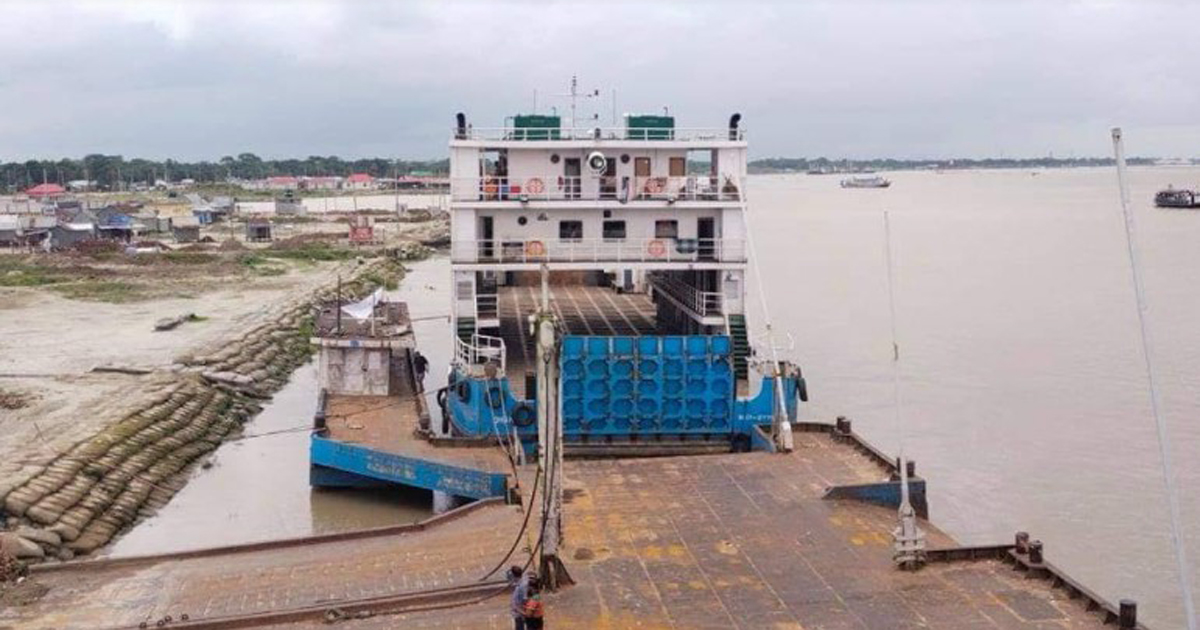 বাংলাবাজার-শিমুলিয়া নৌরুটে পরীক্ষামূলক ফেরি চলবে সোমবার