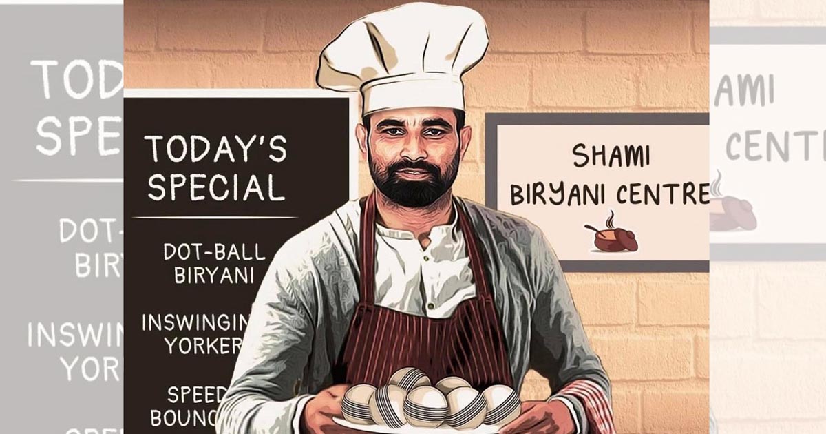 অন্যরকম বিরিয়ানির দোকানদার মোহাম্মদ শামি!