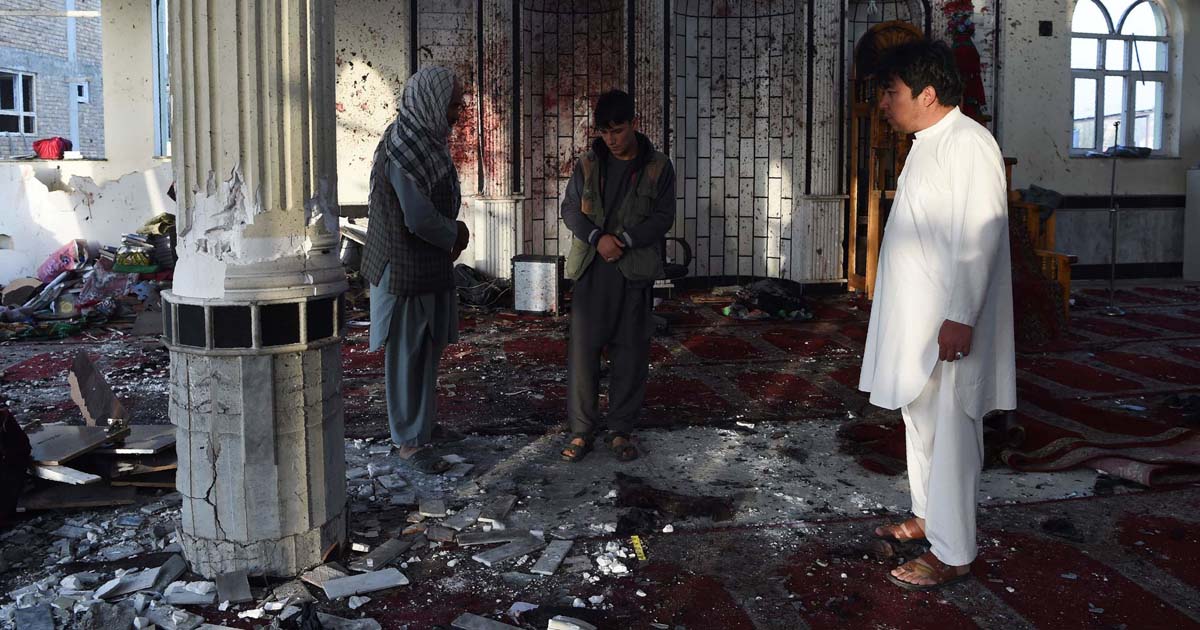 কাবুলে মসজিদে বোমা হামলার দায় স্বীকার করেছে আইএস