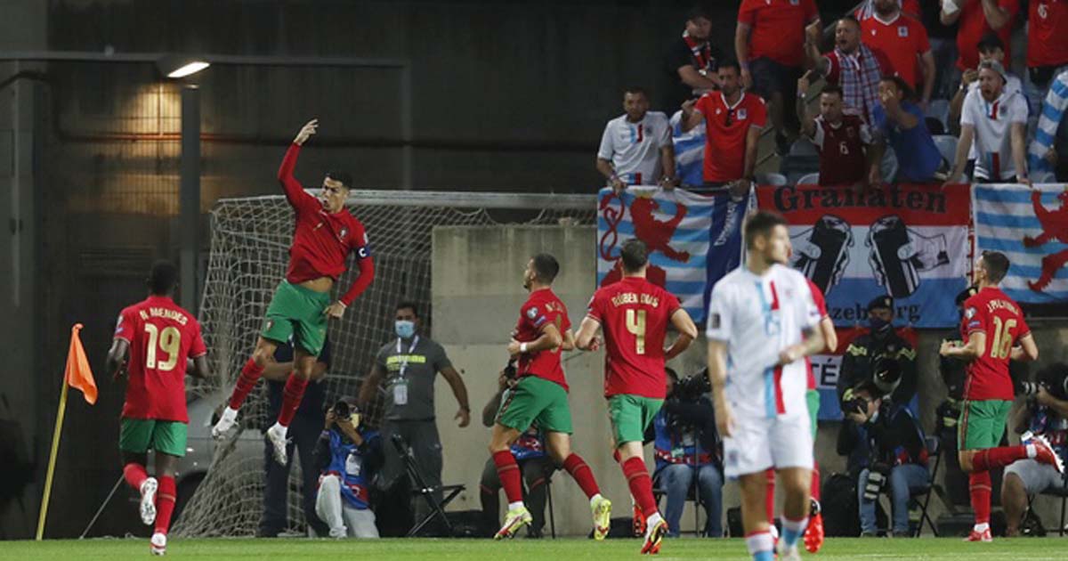 রোনালদোর হ্যাটট্রিকে পর্তুগালের সহজ জয়