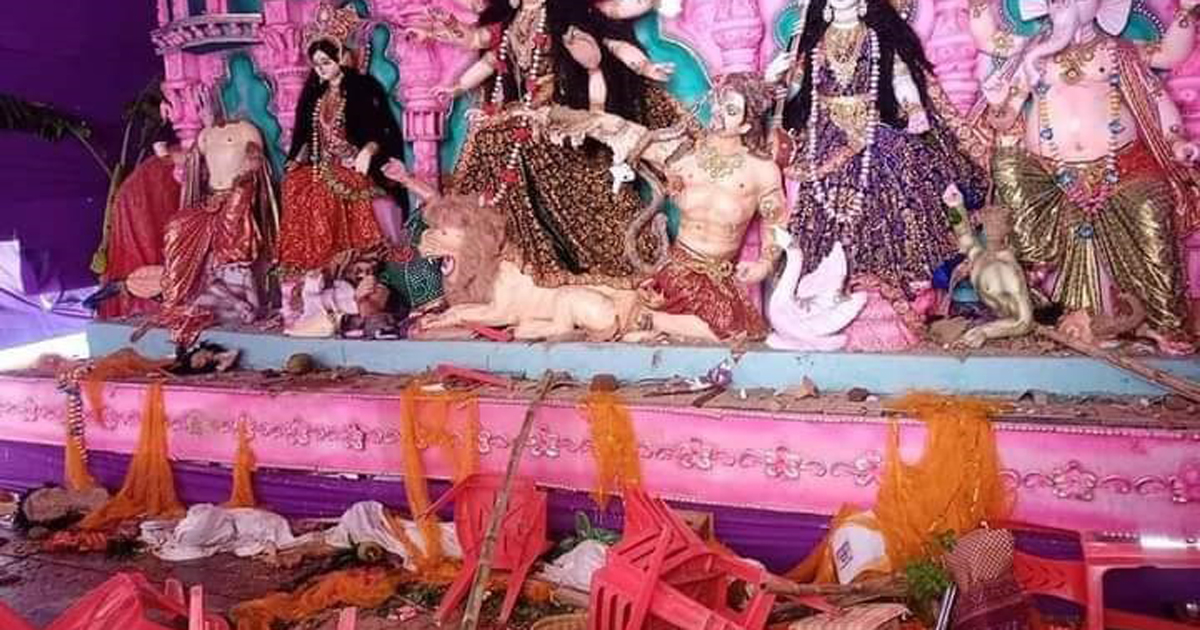 পেকুয়ায় পূজামণ্ডপে হামলার ঘটনায় আটক ৯