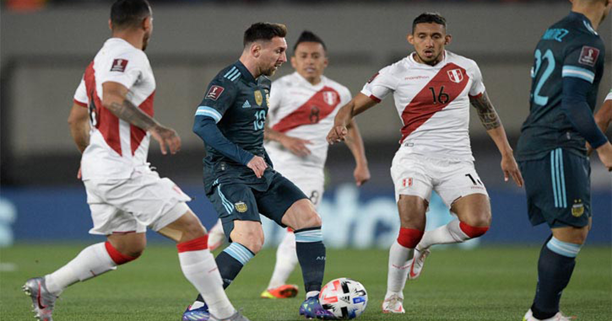 পেরুর পেনাল্টি মিস, আর্জেন্টিনার জয়