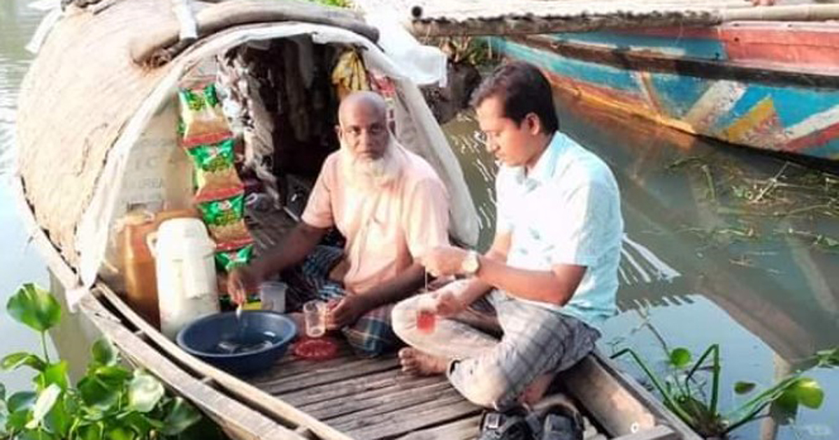 জীবন সংগ্রামে হার মানেননি মজিদ, নৌকায় চলছে কেনাবেচা!