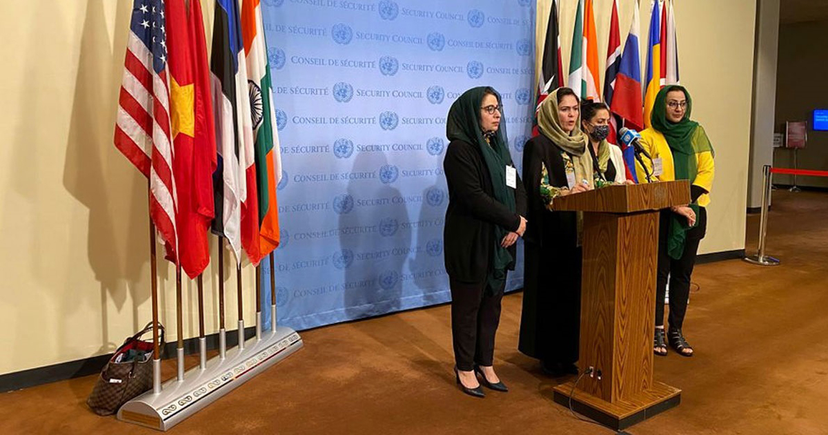 তালেবানকে জাতিসংঘে আসন না দিতে আফগান নারীদের আকুতি