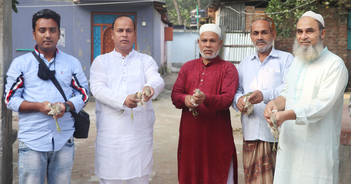 শিকারির হাত থেকে রক্ষা পেল শতাধিক বক