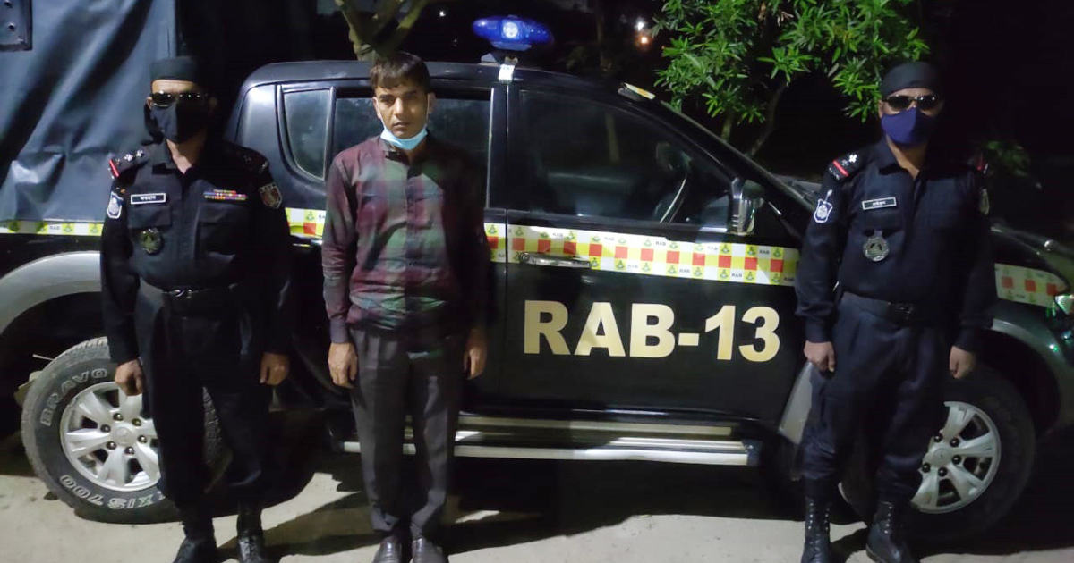 গাইবান্ধায় ৮৮৭০ পিস ইয়াবাসহ মাদক কারবারি আটক