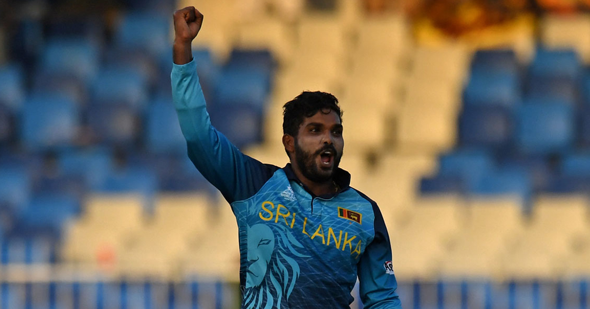 বিশ্বকাপে প্রথম হ্যাটট্রিক হাসারাঙ্গার