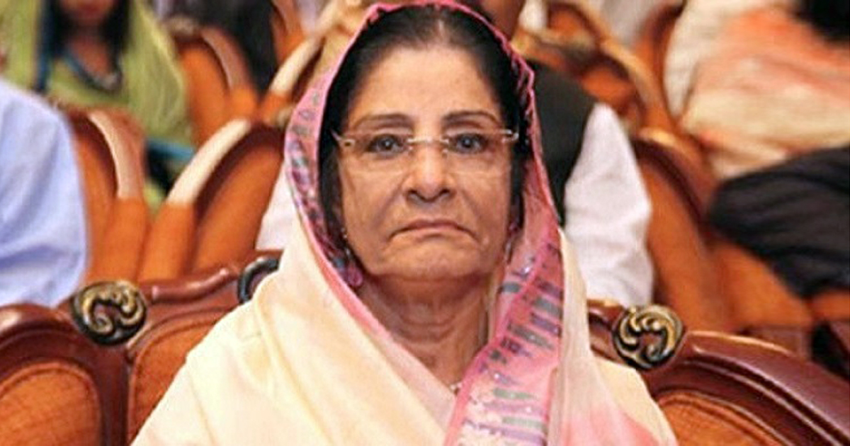 রওশন এরশাদের শারীরিক অবস্থার অবনতি