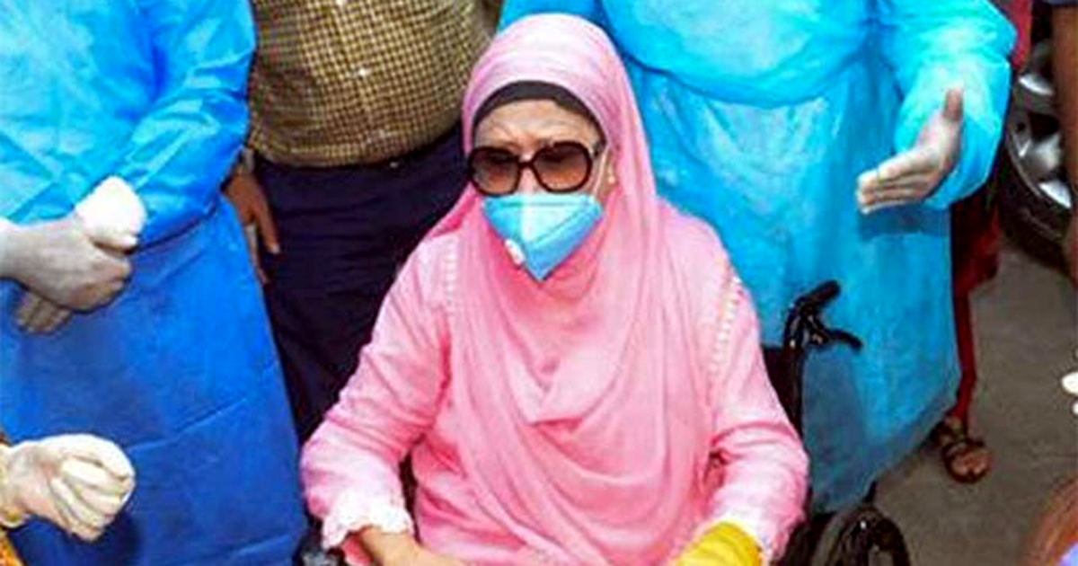 খালেদা জিয়া বাসায় ফিরছেন বিকেলে