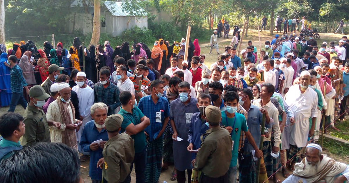 দ্বিতীয় ধাপের ইউপি ভোট চলছে