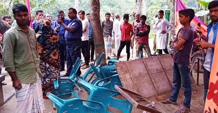 স্বতন্ত্র প্রার্থীর নির্বাচনী ক্যাম্পে হামলা, আহত ৬