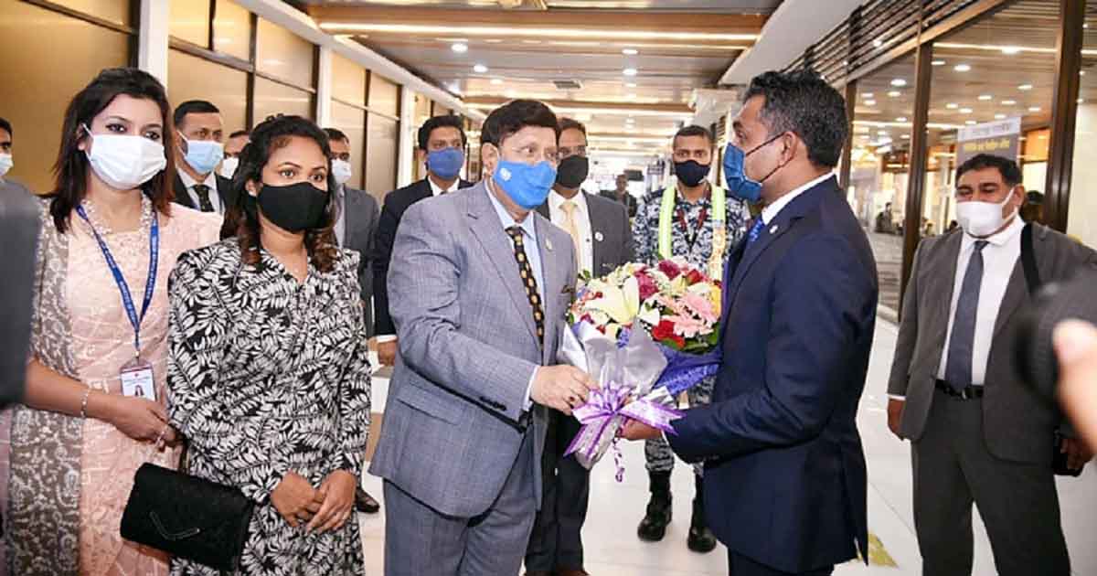 মালদ্বীপের ভাইস প্রেসিডেন্ট ঢাকায় পৌঁছেছেন
