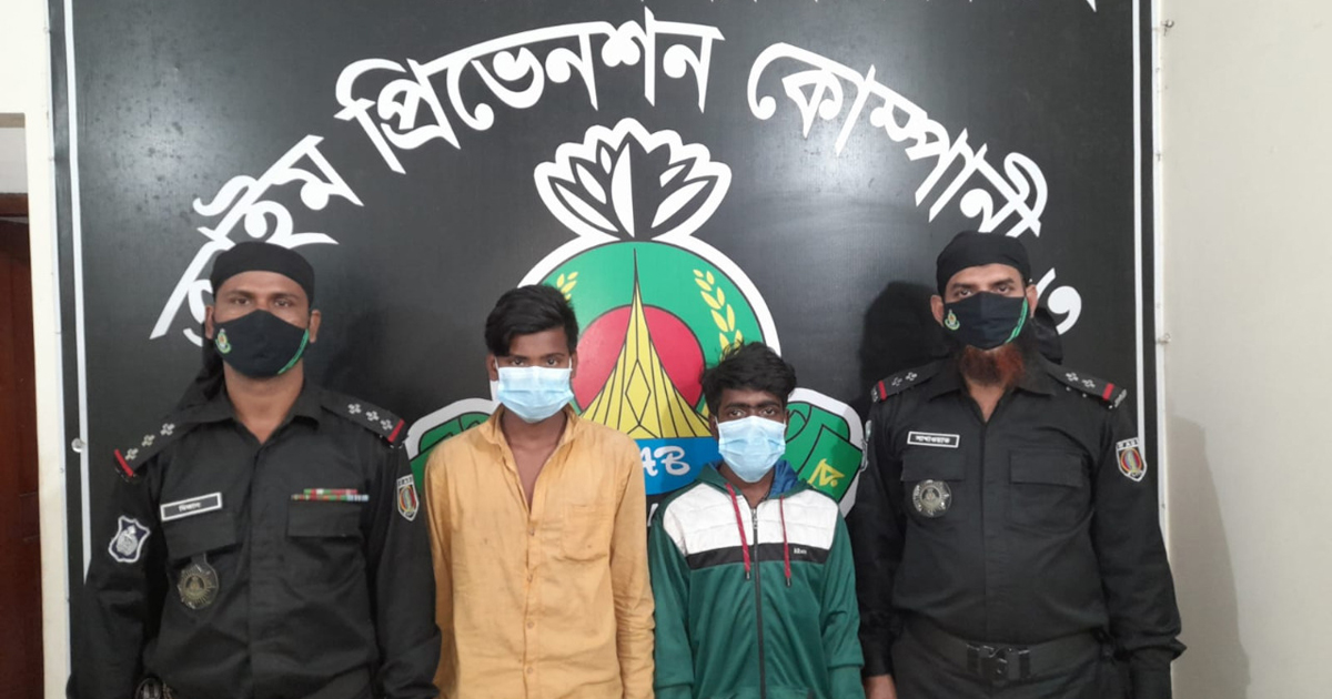 টাঙ্গাইলে ৪ হাজার ৮০ কেজি রাবারসহ আটক ২